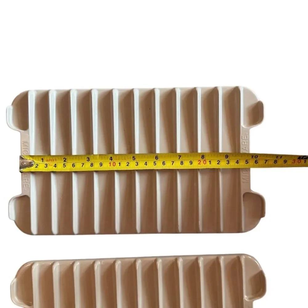 Anchor Hocking Bacon Tray Rack Set Brown Kitchenware - Picture 3 of 6